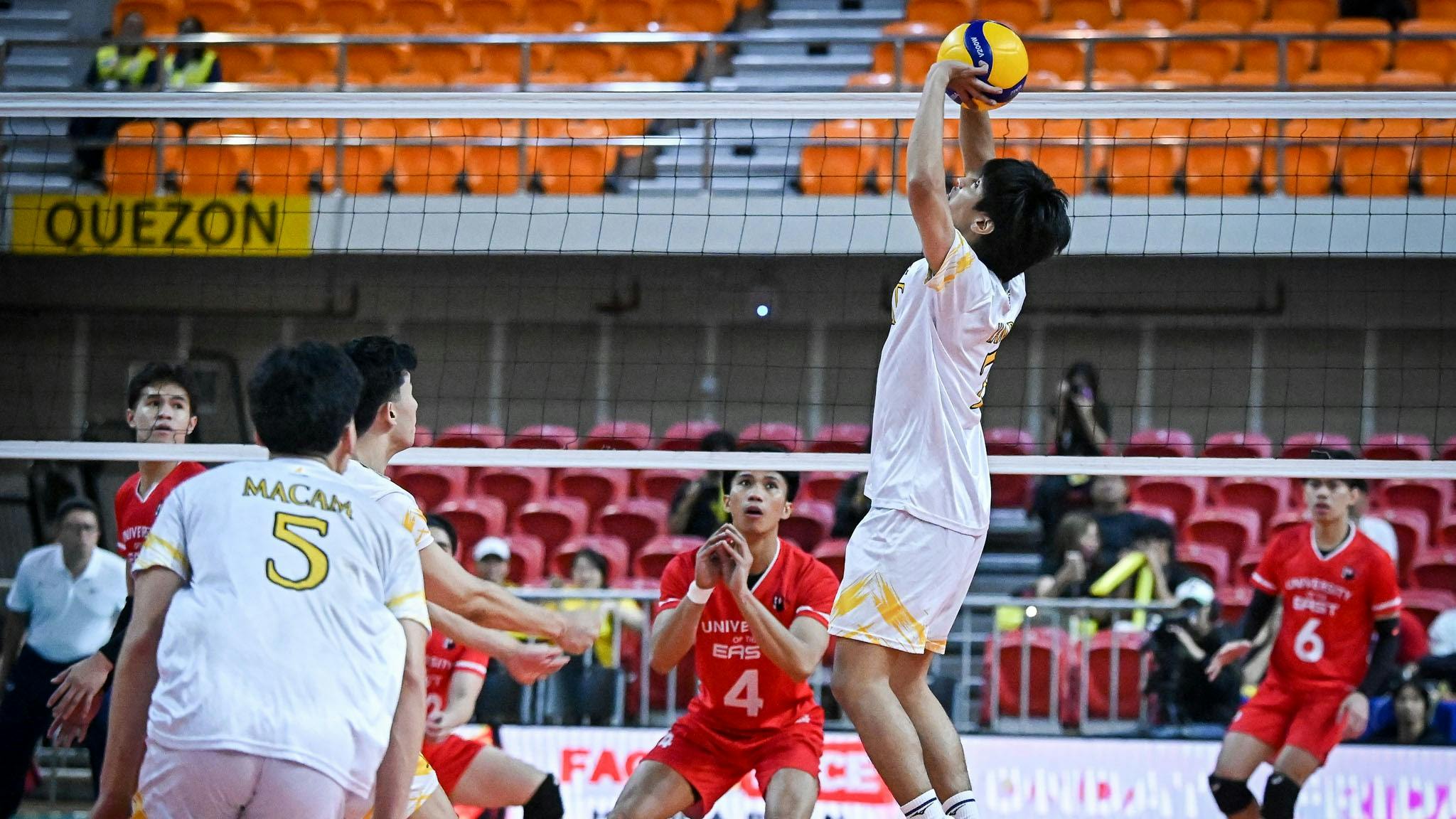 Surging UST deals UE a reality check, moves to solo second in UAAP men’s volley